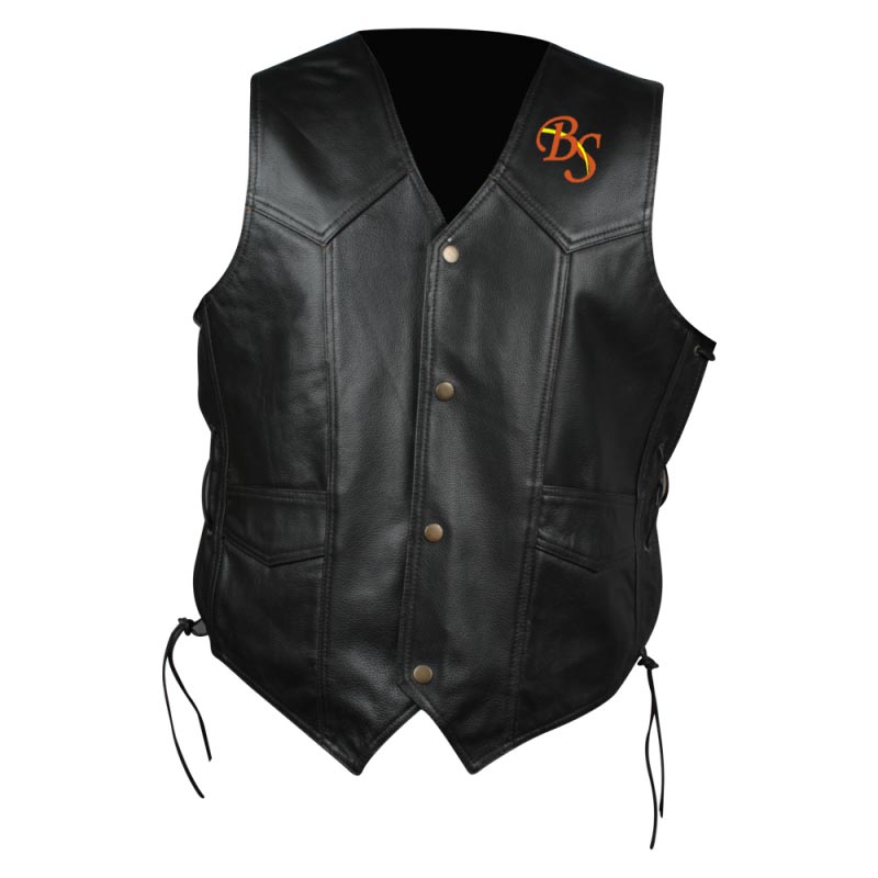 LEATHER VEST
