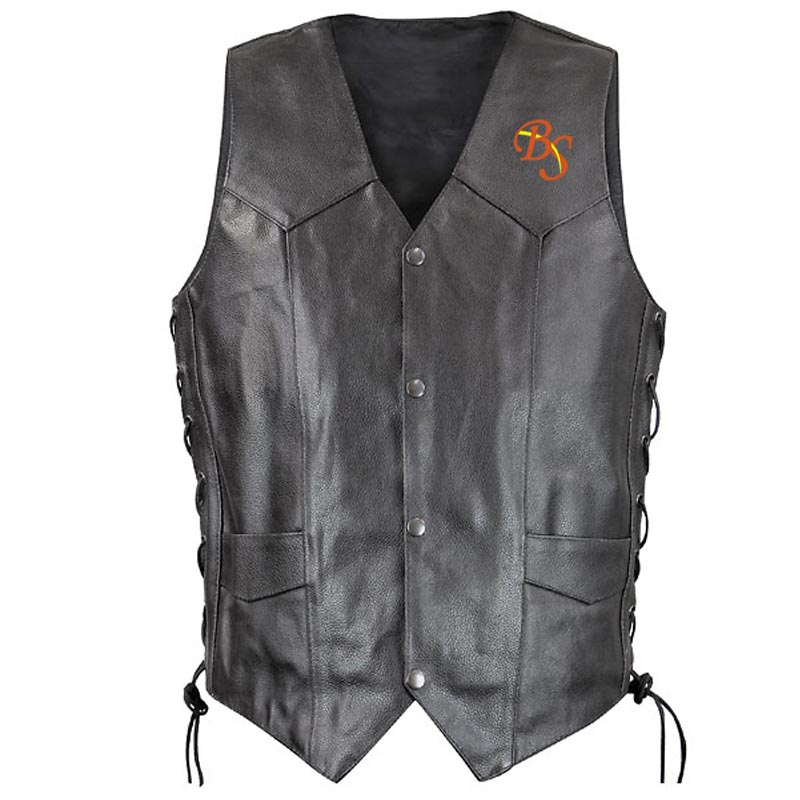 LEATHER VEST